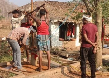 *पेयजल समस्या से मुक्त हुआ सरोदादादर का बैगा पारा*