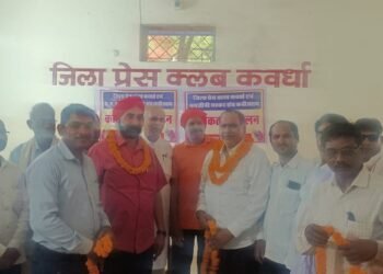 *छत्तीसगढ़ श्रमजीवी पत्रकार संघ के कबीरधाम जिला अध्यक्ष प्रकाश वर्मा नियुक्ति पत्रकारो में हर्ष।*