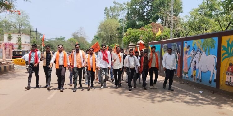 *मिशनरी स्कूल में चल रहा धर्मांतरण का खेल विद्यार्थी परिषद ने कड़ा विरोध कर जताया रोश*