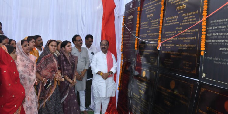 *उप मुख्यमंत्री श्री अरुण साव ने 20.22 करोड़ के कार्यों का किया लोकार्पण-शिलान्यास*