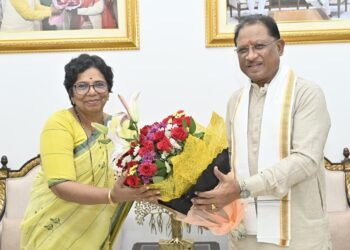 *मुख्यमंत्री श्री विष्णु देव साय से राष्ट्रीय महिला आयोग की अध्यक्ष ने की सौजन्य मुलाकात*