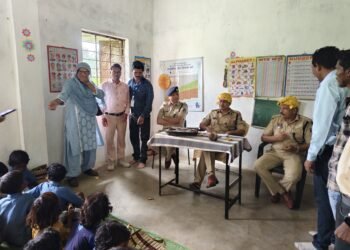 *राजनांदगांव रेंज पुलिस महानिरीक्षक श्री अभिषेक शांडिल्य (आईपीएस) ने किया कबीरधाम जिले का दौरा*