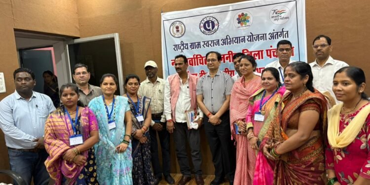 *नव निर्वाचित जिला पंचायत सदस्यों का आधारभूत प्रशिक्षण कार्यक्रम*