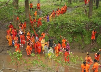 *विधायक भावना बोहरा और कांवड़ियों ने दूसरे दिन तय की लम्हनी से वन ग्राम महामाई तक की यात्रा, आज तीसरे दिन होगा पंडरिया विधानसभा में कांवड़ यात्रा का प्रवेश*