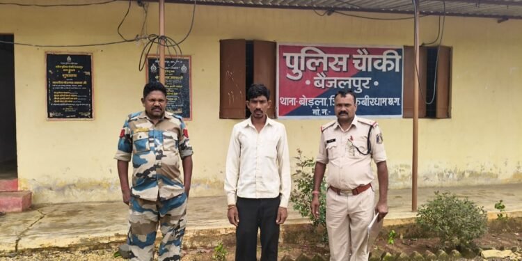 *जमीन के बंटवारे को लेकर टंगिया से किया प्राणघातक हमला, आरोपी गिरफ्तार*