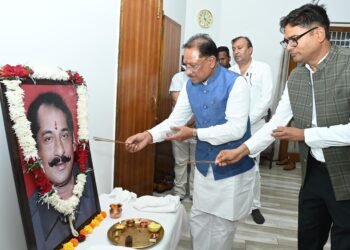 *मुख्यमंत्री साय ने स्व. दिलीप सिंह जूदेव की पुण्यतिथि पर दी श्रद्धांजलि*