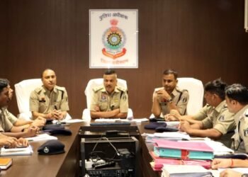 *पुलिस अधीक्षक धर्मेंद्र सिंह ने जिला पुलिस की क्राइम मीटिंग में दिए निर्देश — लंबित प्रकरणों का त्वरित निराकरण करें, लापरवाही पर सख्त कार्रवाई होगी*