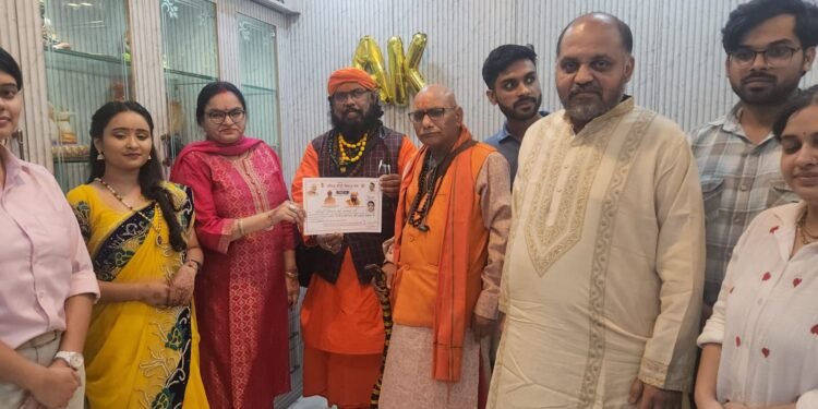 *आंचल शर्मा बंसल बनी आदि शक्ति सेना की राष्ट्रीय अध्यक्ष हम सभी मिलकर 25 करोड़ सदस्य बनाने के लक्ष्य को समय से पहले पूरा करेगें – स्वामी स्वदेशनंद*