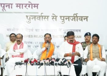 *मुख्यधारा में लौटे माओवादी कैडर — बस्तर में शांति, विश्वास और विकास की नई सुबह : मुख्यमंत्री विष्णु देव साय*