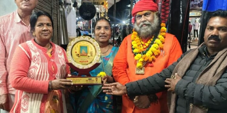 *स्वामी स्वदेशानंद का बैहर में पदाधिकारियों ने किया स्वागत (जब तक सूरज चाँद रहेगा संगठन का नाम रहेगा – स्वदेशानंद ब्रह्म गिरि)*