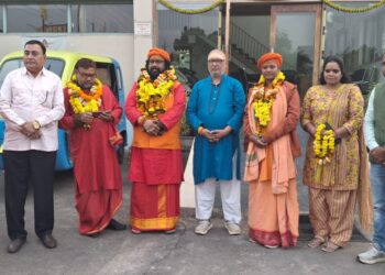 रतनपुर में पांच दिसम्बर को होगा सन्तों का समागम स्वामी स्वदेशानंद ब्रह्म गिरि महाराज का जन्म दिवस धूम धाम से मनाने का लिया गया निर्णय