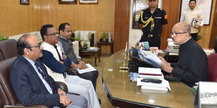 *राज्यपाल डेका ने शहीद महेंद्र कर्मा विश्वविद्यालय की भूमि को यथावत रखने के दिए निर्देश*