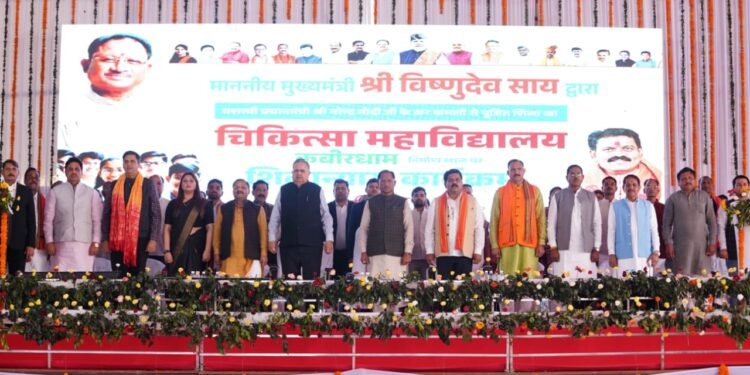 *कबीरधाम में चिकित्सा सुविधाओं के एक नए युग का सूत्रपात कबीरधाम जिला आज विकास के नए युग में कर रहा प्रवेश-मुख्यमंत्री विष्णुदेव साय*