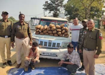 *कबीरधाम पुलिस की बड़ी कार्रवाई थाना बोड़ला क्षेत्र में दो अंतर्राज्यीय गांजा तस्कर गिरफ्तार*