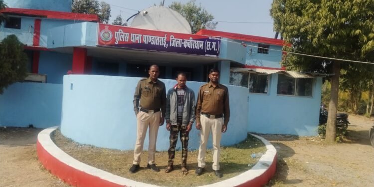 *अधियारा द्वारा खेत मालिक पर जानलेवा हमला, आरोपी गिरफ्तार, हथियार जब्त*