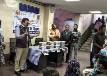 *प्रधानमंत्री टीबी मुक्त भारत अभियान के तहत टीबी मरीजों को पोषण आहार का वितरण*