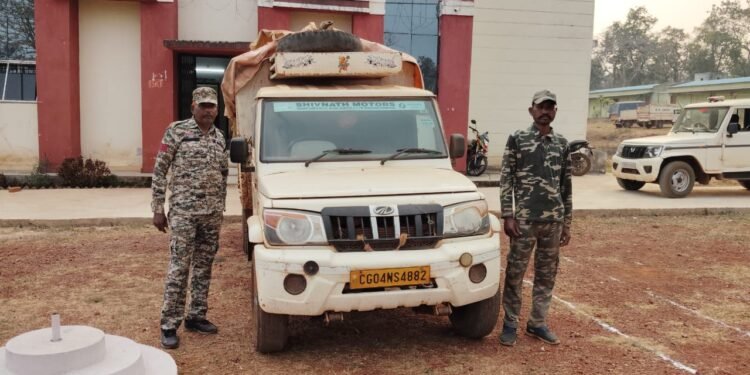 *कबीरधाम पुलिस की अवैध धान परिवहन के विरुद्ध प्रभावी कार्यवाही*