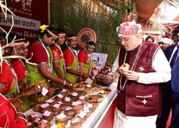 *अमित शाह ने देखा बस्तर की जनजातीय विरासत का वैभव, विजेता दलों से मिलकर बढ़ाया उत्साह*