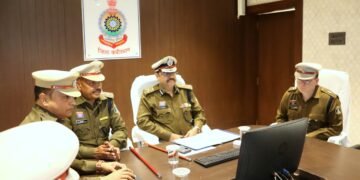*राजनांदगांव रेंज के नवपदस्थ पुलिस महानिरीक्षक बालाजी राव सोमवार द्वारा*