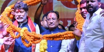 रंगों में घुला समरसता का संदेश: मुख्यमंत्री विष्णु देव साय होली मिलन समारोह में हुए शामिल