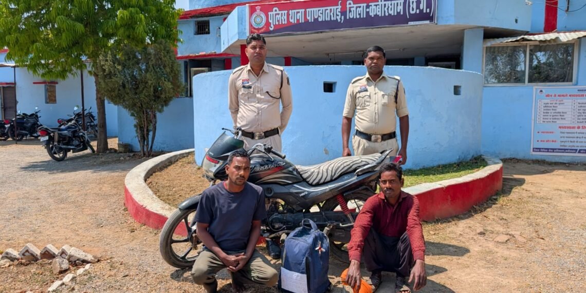 *अपराधिक गतिविधियों पर थाना पांडातराई पुलिस की लगातार कार्यवाही जारी*