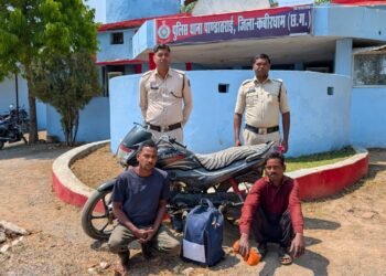 *अपराधिक गतिविधियों पर थाना पांडातराई पुलिस की लगातार कार्यवाही जारी*