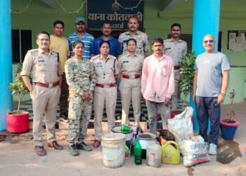 अवैध शराब पर बड़ी कार्यवाही, दो अलग-अलग मामलों में आरोपियों के कब्जे से महुआ शराब व बिक्री हेतु रखी देशी मदिरा जप्त