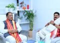 *मुख्यमंत्री विष्णुदेव साय से केंद्रीय कोयला एवं खान राज्य मंत्री सतीश चंद्र दुबे ने की सौजन्य मुलाकात*