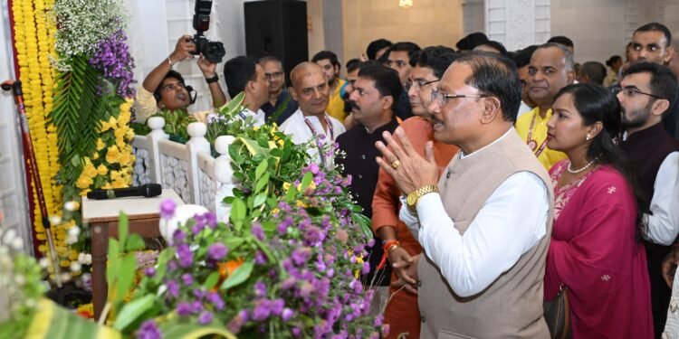 *भगवान श्रीकृष्ण का जीवन हमें धर्म, कर्तव्य और लोककल्याण के मार्ग पर चलने की देता है प्रेरणा – मुख्यमंत्री विष्णुदेव साय*